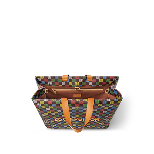 Shopper Tote MM Damier Ebene Canvas in Bags and Small Leather Goods's Men Bags Newness collections by Louis Vuitton (Product zoom)