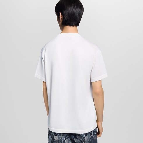 Short-Sleeved Knitted Crewneck in Men's Ready-to-Wear All Ready-to-Wear collections by Louis Vuitton (Product zoom)