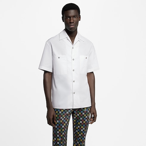 Signature Short-Sleeved Cotton Shirt in Men's Ready-to-Wear Shirts collections by Louis Vuitton (Product zoom)