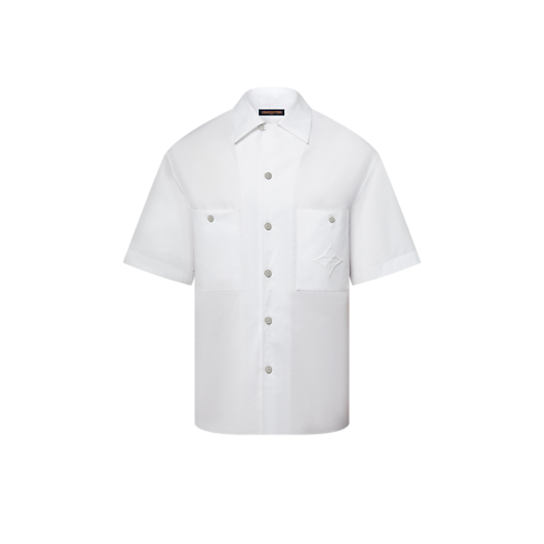 Signature Short-Sleeved Cotton Shirt in Men's Ready-to-Wear Shirts collections by Louis Vuitton (Product zoom)