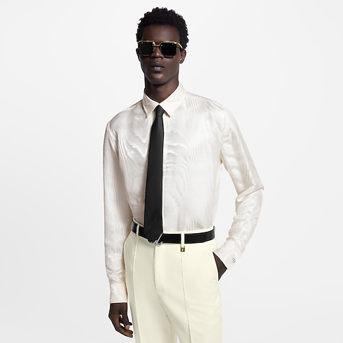 Silk-Blend Classic Evening Shirt in Men's Ready-to-Wear Shirts collections by Louis Vuitton (Product zoom)