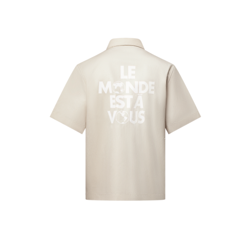 Silk-Blend Short-Sleeved Shirt in Men's Ready-to-Wear Shirts collections by Louis Vuitton (Product zoom)