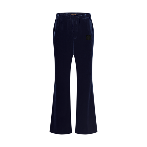 Silk Velvet Trackpants in Men's Ready-to-Wear Pants collections by Louis Vuitton (Product zoom)