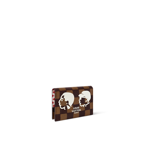 Slim Card Holder Damier Ebene Canvas in Bags and Small Leather Goods's Men Small Leather Goods Card Holders collections by Louis Vuitton (Product zoom)