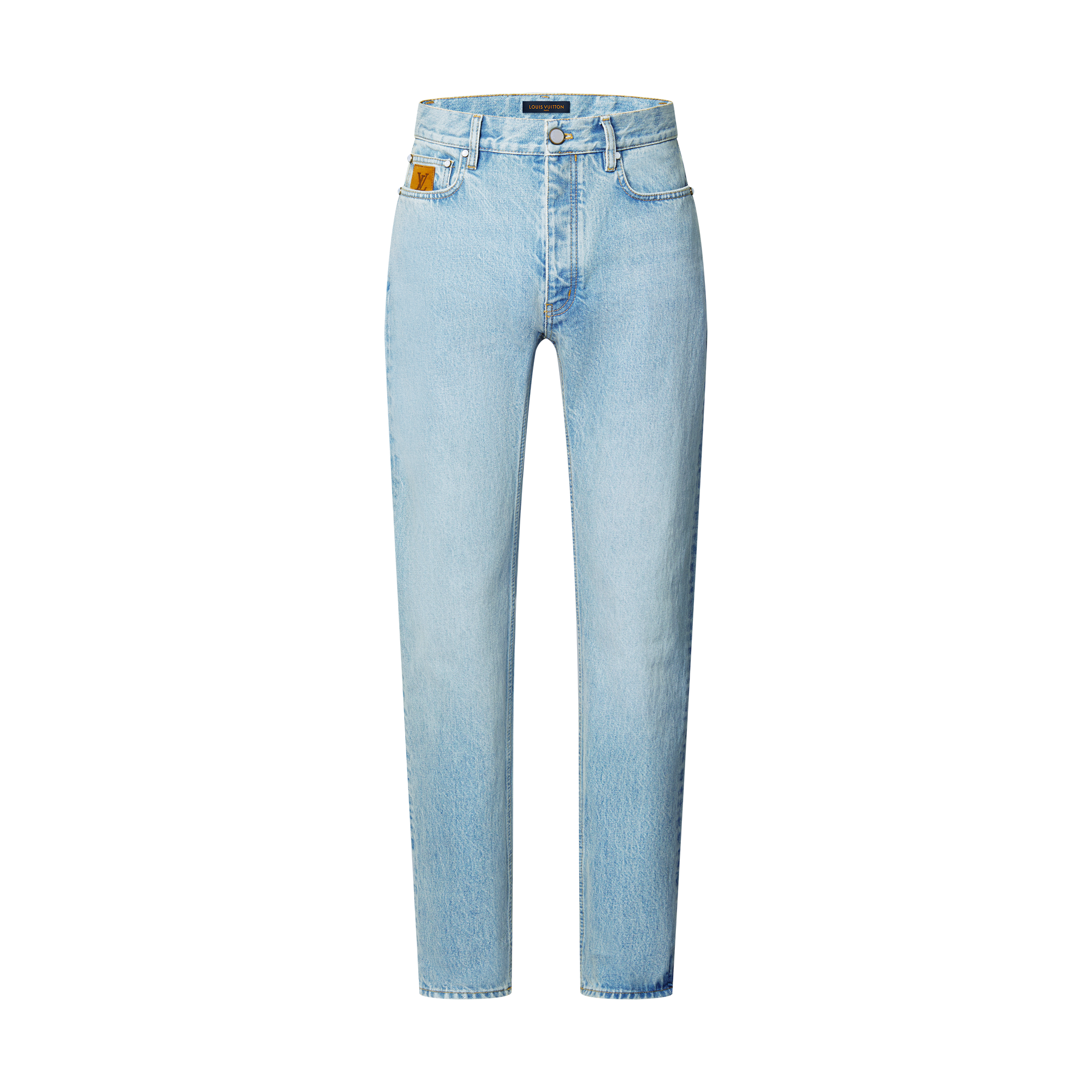 Slim Fit Denim Pants   in Men