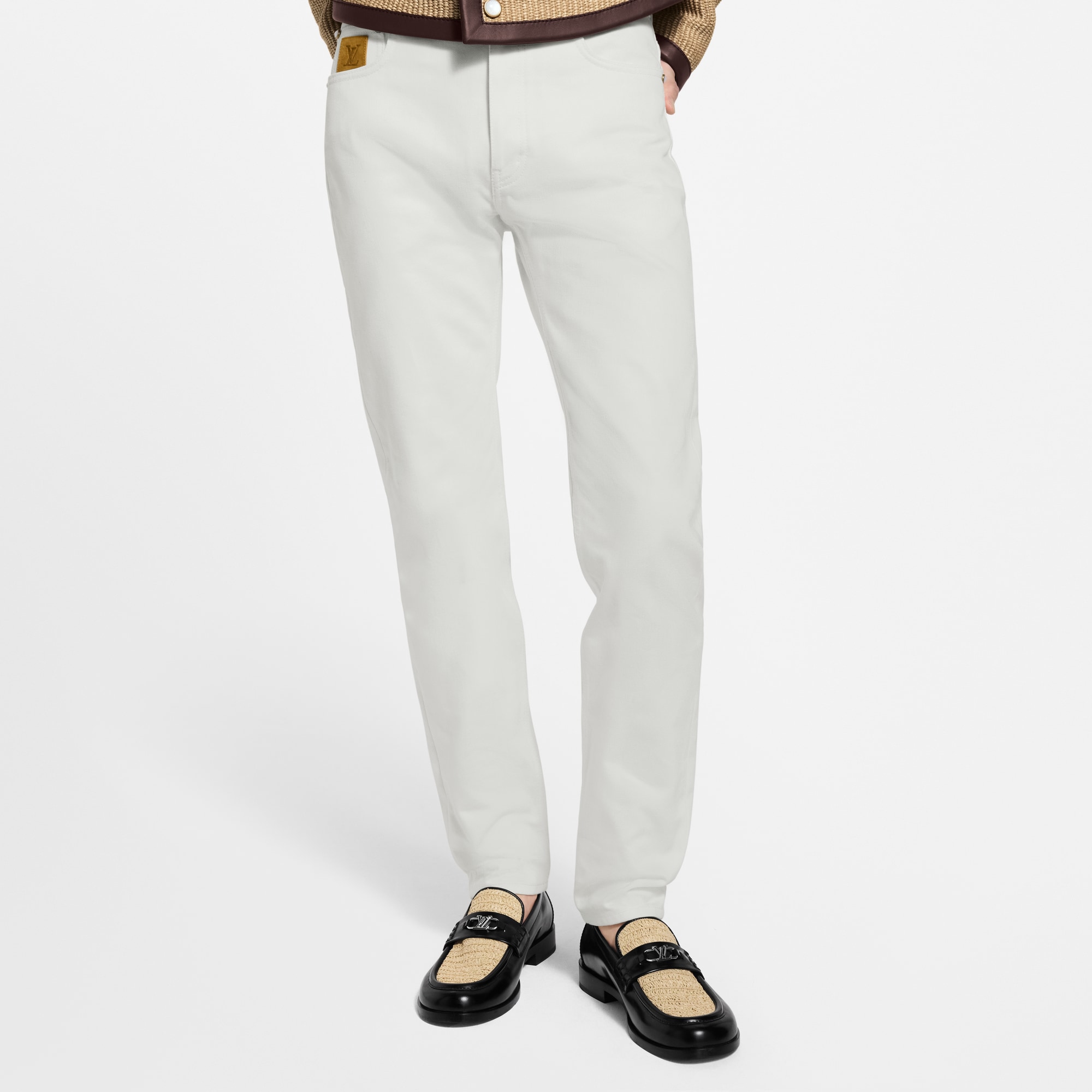 Slim Fit Denim Pants  in Men