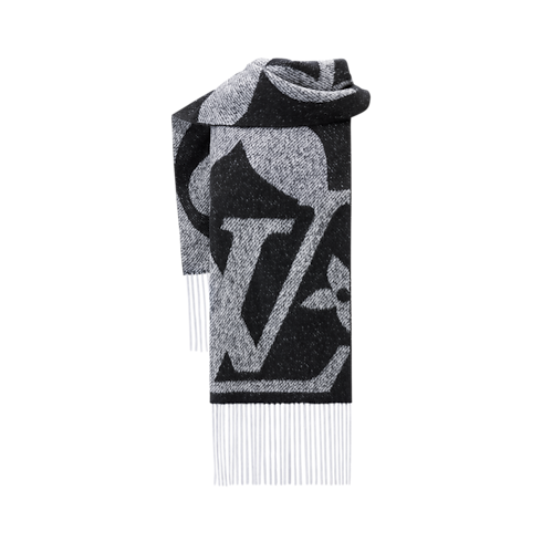 Snowy Kaleidoscope Scarf . in Women's Accessories Scarves collections by Louis Vuitton (Product zoom)