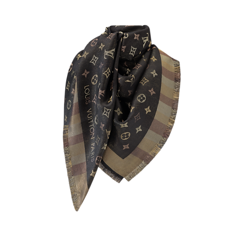 So Shine Monogram Shawl . in Women's Accessories Shawls and Stoles collections by Louis Vuitton (Product zoom)