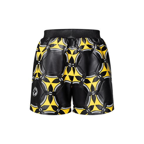 Soccer Ball Patchwork Leather Shorts in Men's Ready-to-Wear All Ready-to-Wear collections by Louis Vuitton (Product zoom)