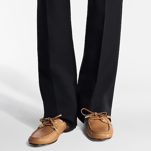Soho Flat Boat Shoe in Women's Shoes Loafers and Ballerinas collections by Louis Vuitton (Product zoom)