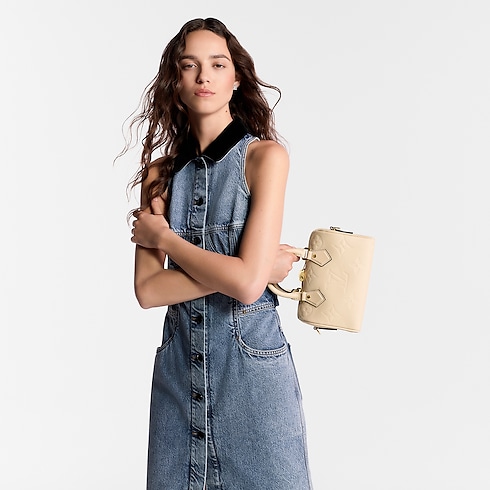 Speedy Bandoulière 20 Monogram Empreinte in Women's Handbags All Handbags collections by Louis Vuitton (Product zoom)