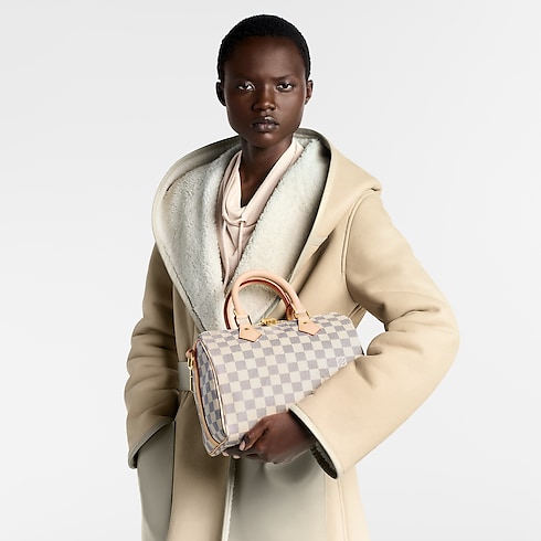 Speedy Bandoulière 25 Damier Azur Canvas in Women's Handbags All Handbags collections by Louis Vuitton (Product zoom)