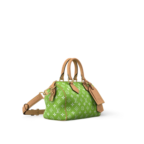 Speedy P9 25 Autruche in Les Extraordinaires's Exotics Men City Bags collections by Louis Vuitton (Product zoom)