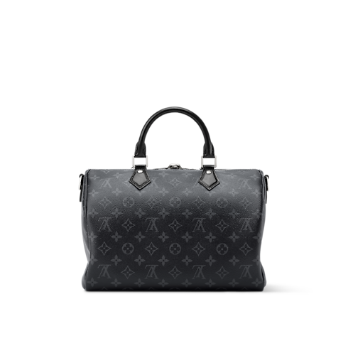 Speedy Soft 30 Monogram Eclipse in Bags and Small Leather Goods's Women Bags LV Icons collections by Louis Vuitton (Product zoom)