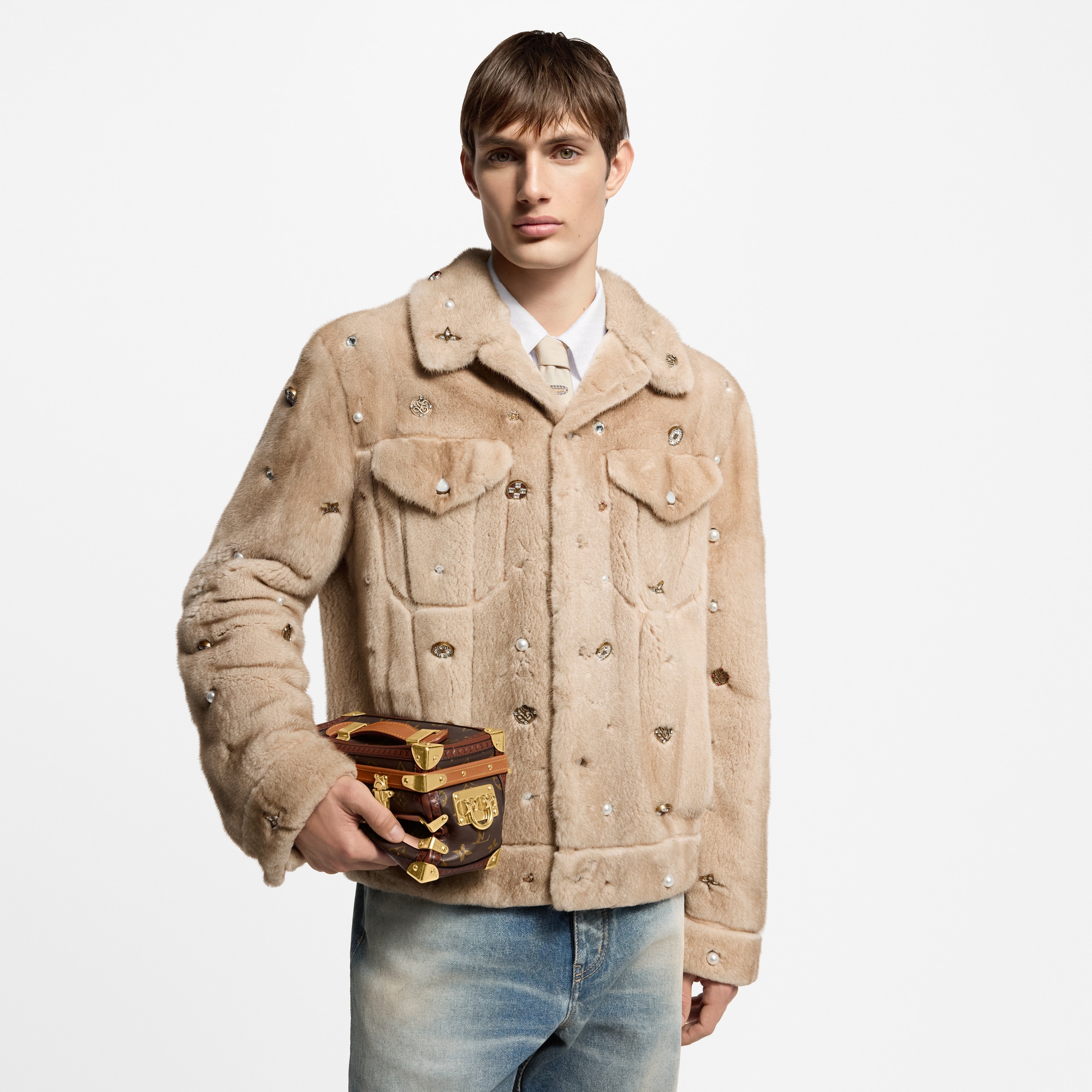 Squeeze Trunk Autres Cuirs Monogram in Bags and Small Leather Goods