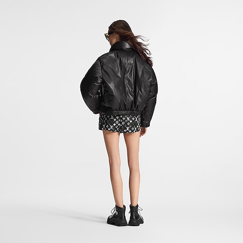 Stencil-effect Monogram Shorts in Women's Ready-to-Wear Skirts and Shorts collections by Louis Vuitton (Product zoom)