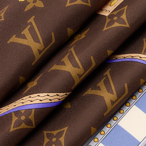 Strap And Trunk Square 90 . in Women's Accessories Silk Squares and Bandeaus collections by Louis Vuitton (Product zoom)