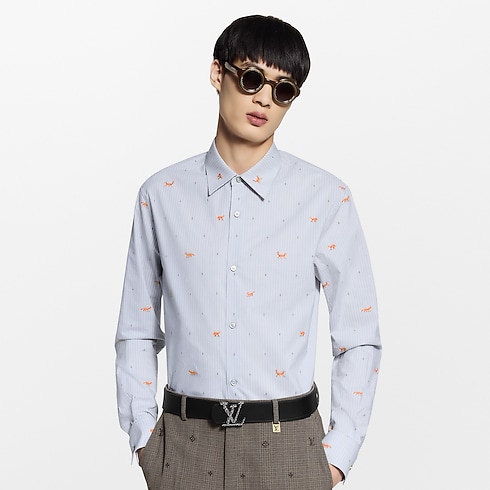 Striped Fil Coupe Shirt in Men's Ready-to-Wear Shirts collections by Louis Vuitton (Product zoom)