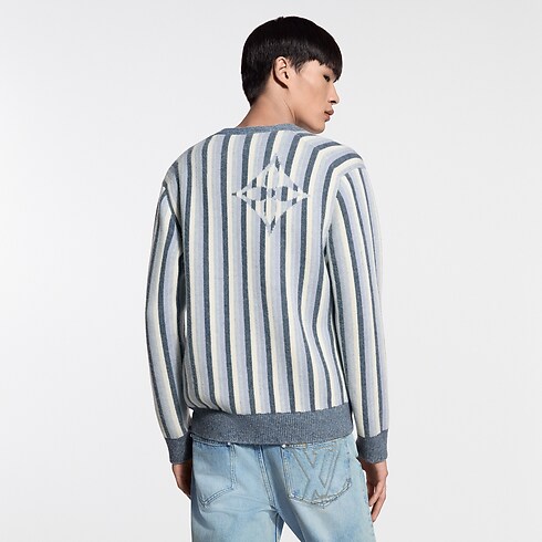 Striped Jacquard Cardigan in Men's Ready-to-Wear All Ready-to-Wear collections by Louis Vuitton (Product zoom)