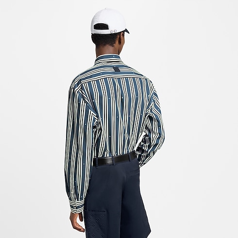 Striped Oversized Shirt in Men's Ready-to-Wear Shirts collections by Louis Vuitton (Product zoom)