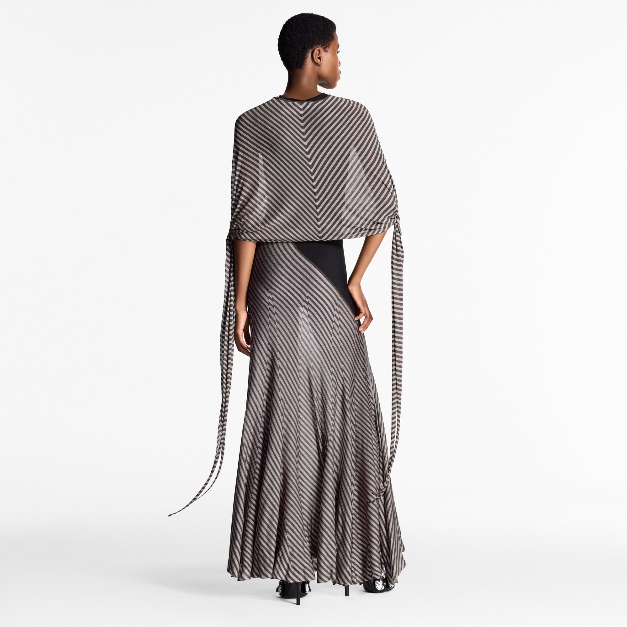Striped Side-Tie Top   in Women
