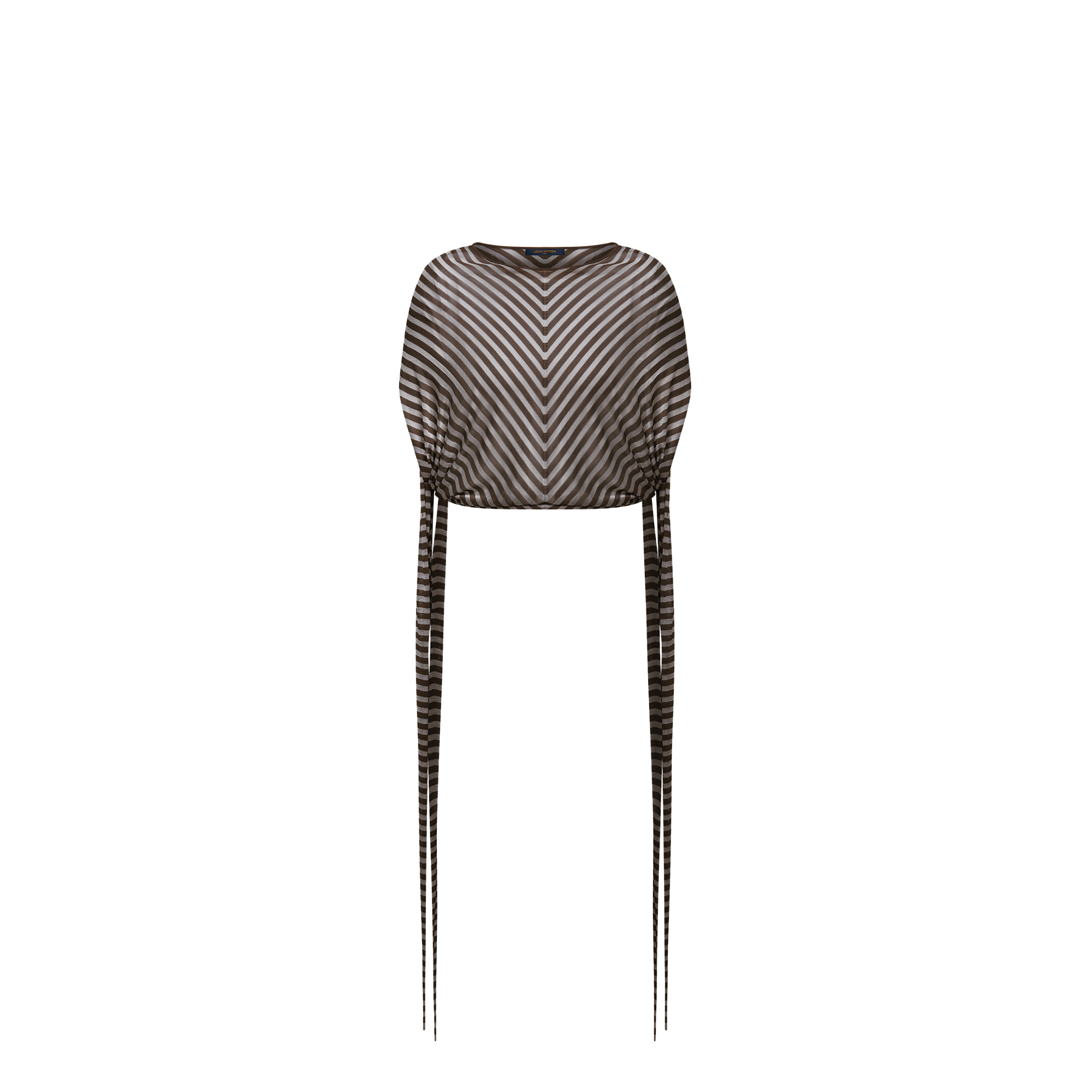 Striped Side-Tie Top   in Women