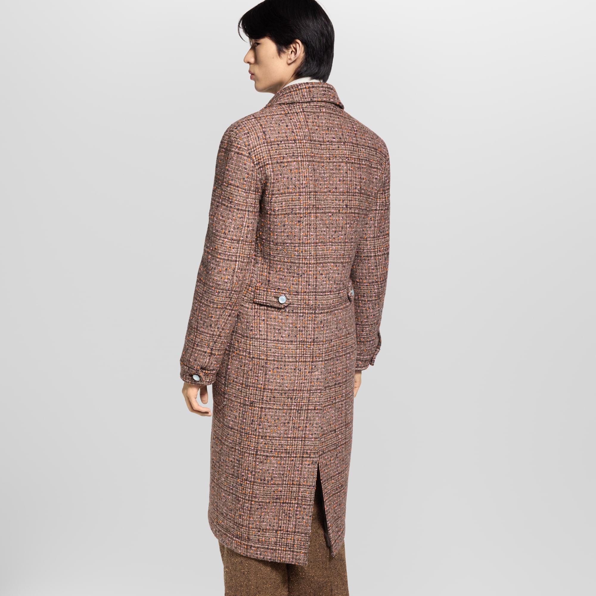 Tailored Single-Breasted Workwear Coat  in Men