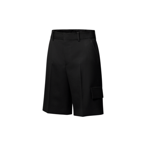 Tailored Wool Cargo Shorts in Men's Ready-to-Wear Pants collections by Louis Vuitton (Product zoom)