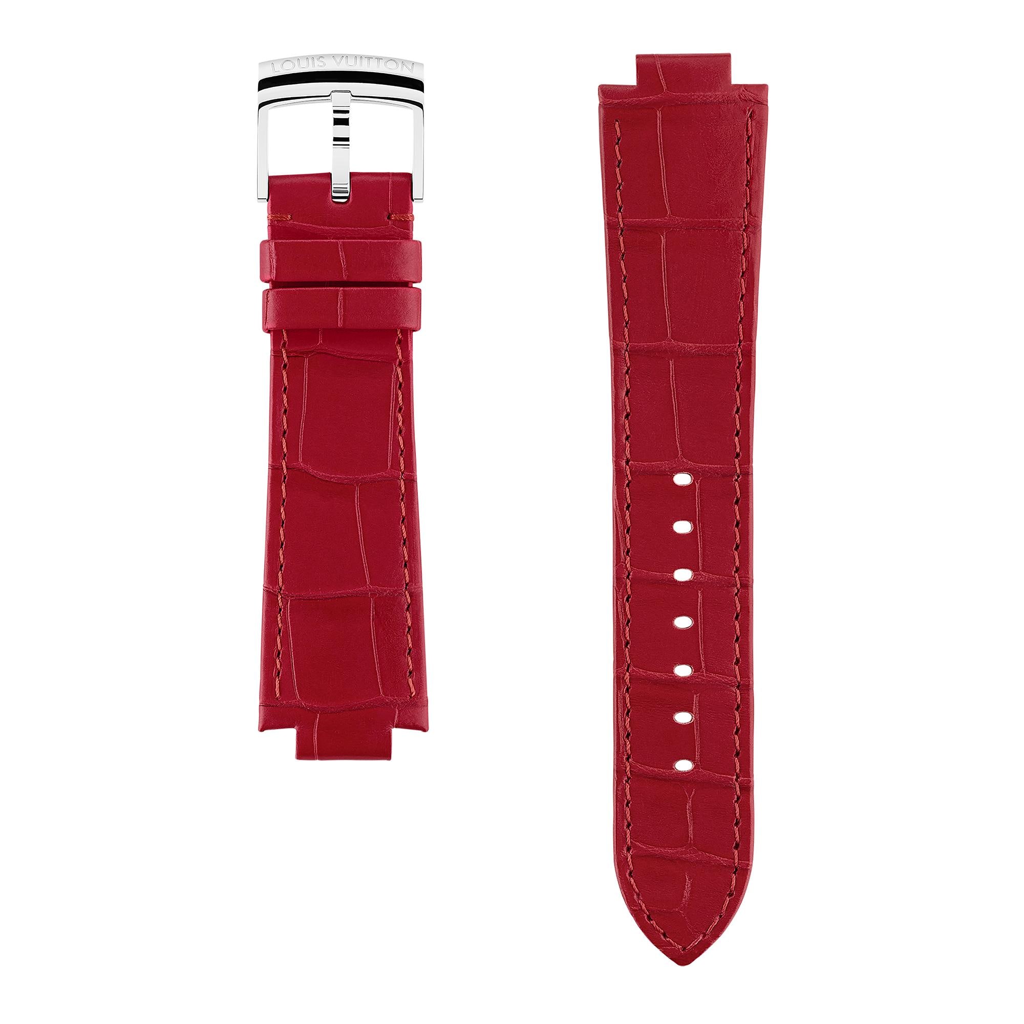 Tambour Alligator Strap  in Watches
