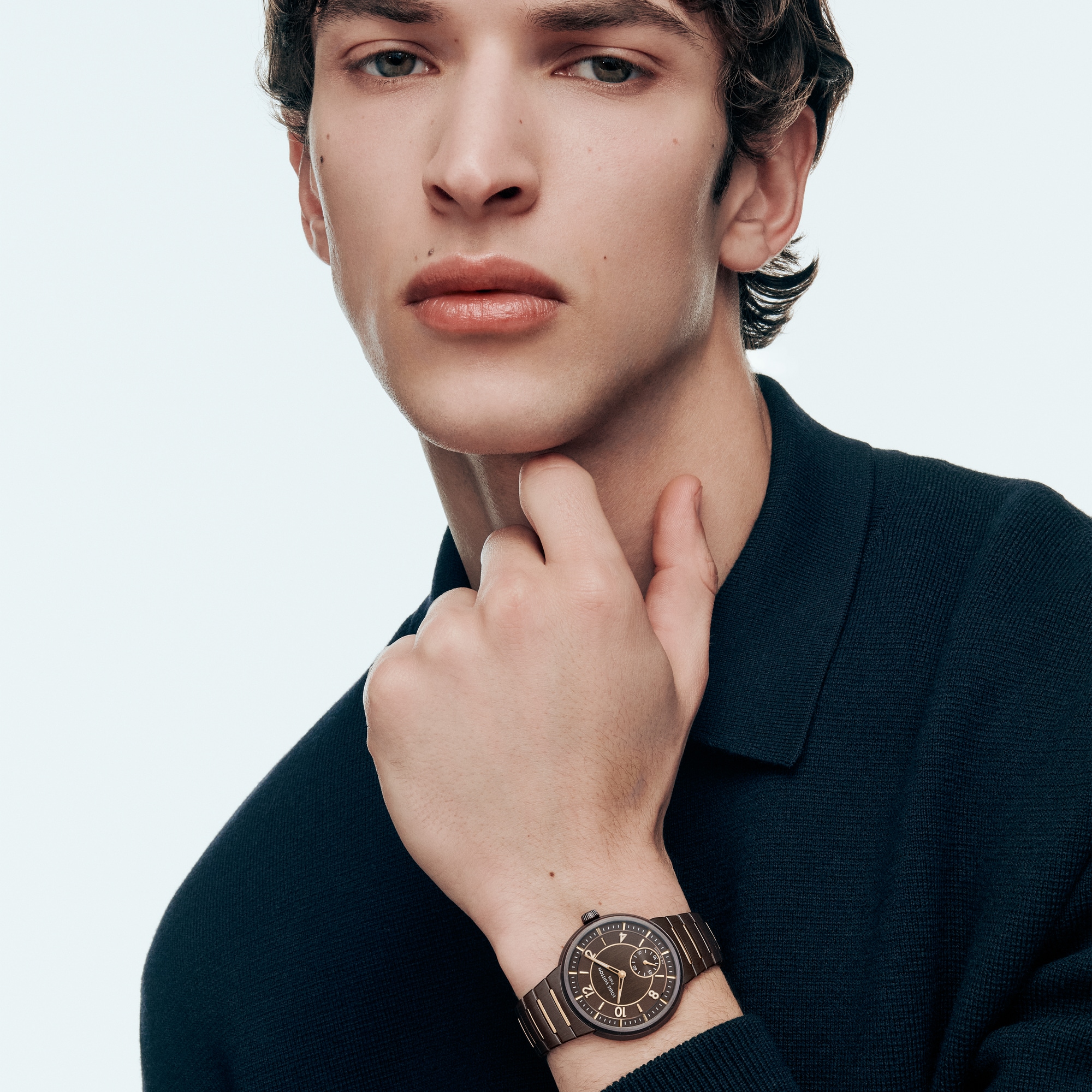 Tambour, Automatic, 40mm, Ceramic and Rose Gold  in Watches