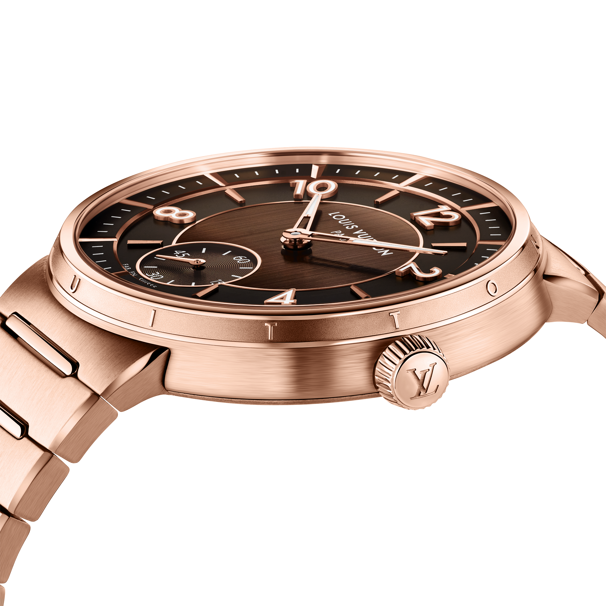 Tambour, Automatic, 40mm, Pink gold  in Watches
