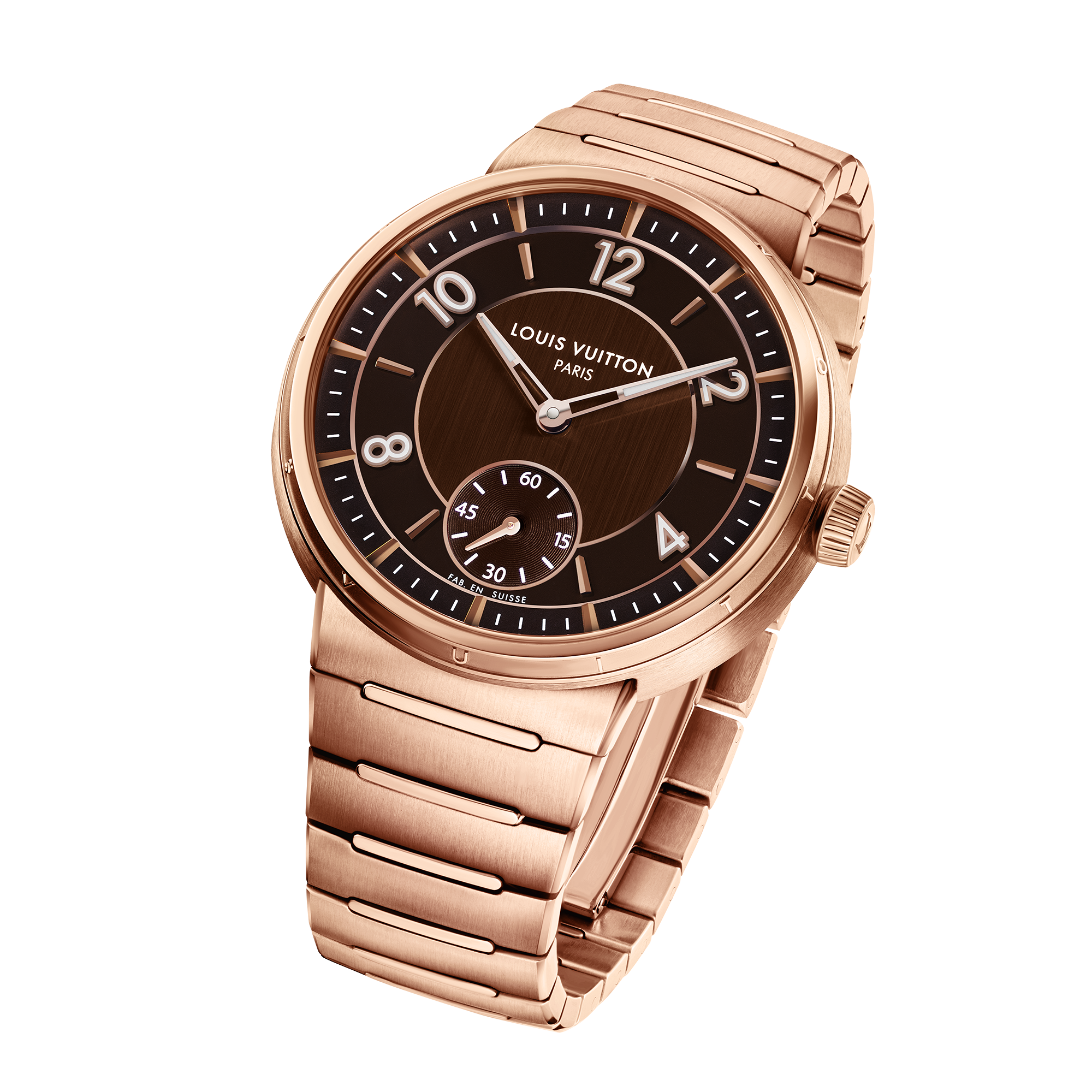 Tambour, Automatic, 40mm, Pink gold  in Watches