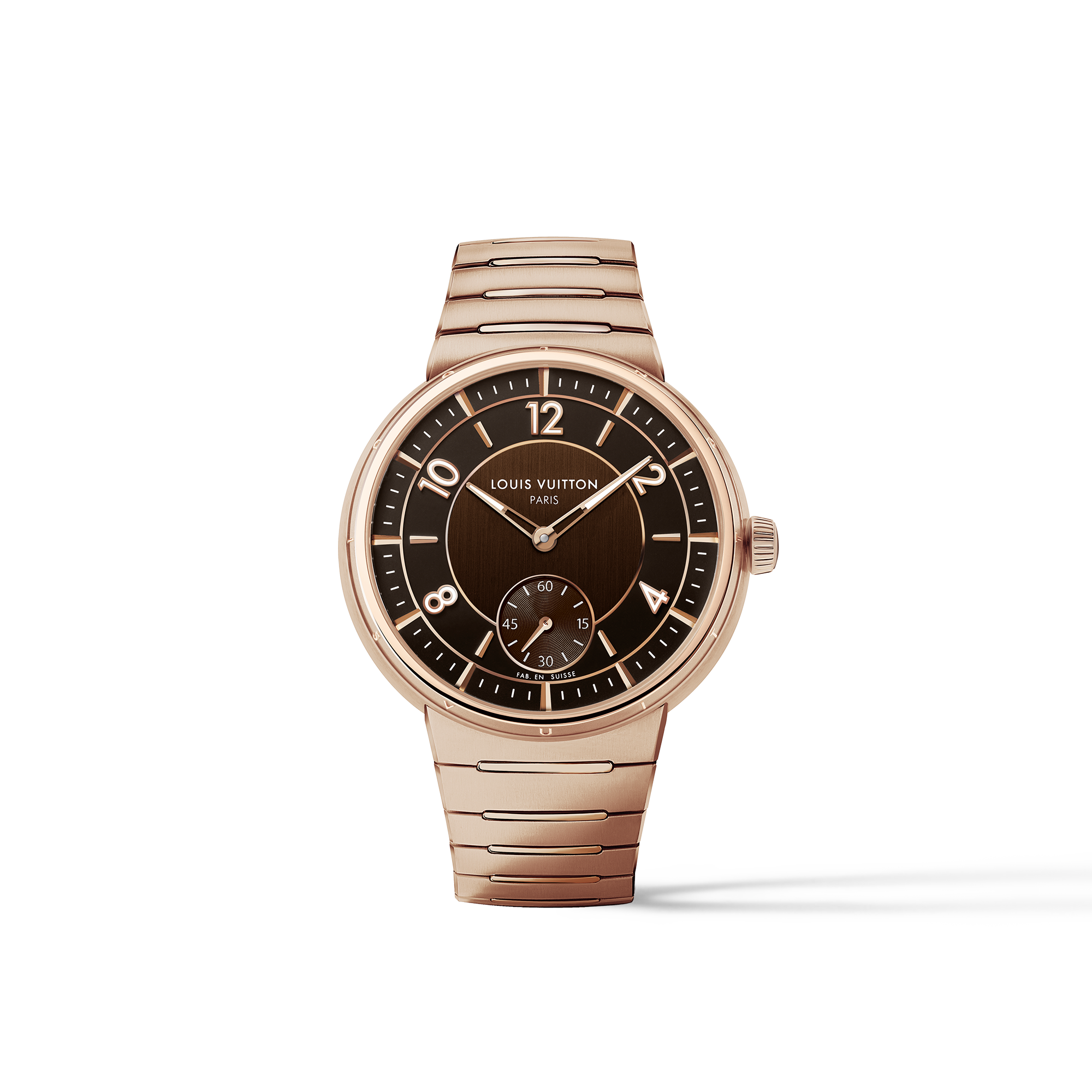 Tambour, Automatic, 40mm, Pink gold  in Watches