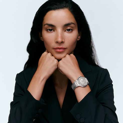 Tambour, Automatic, 40mm, Steel in Watches's All Watches } collections by Louis Vuitton (Product zoom)