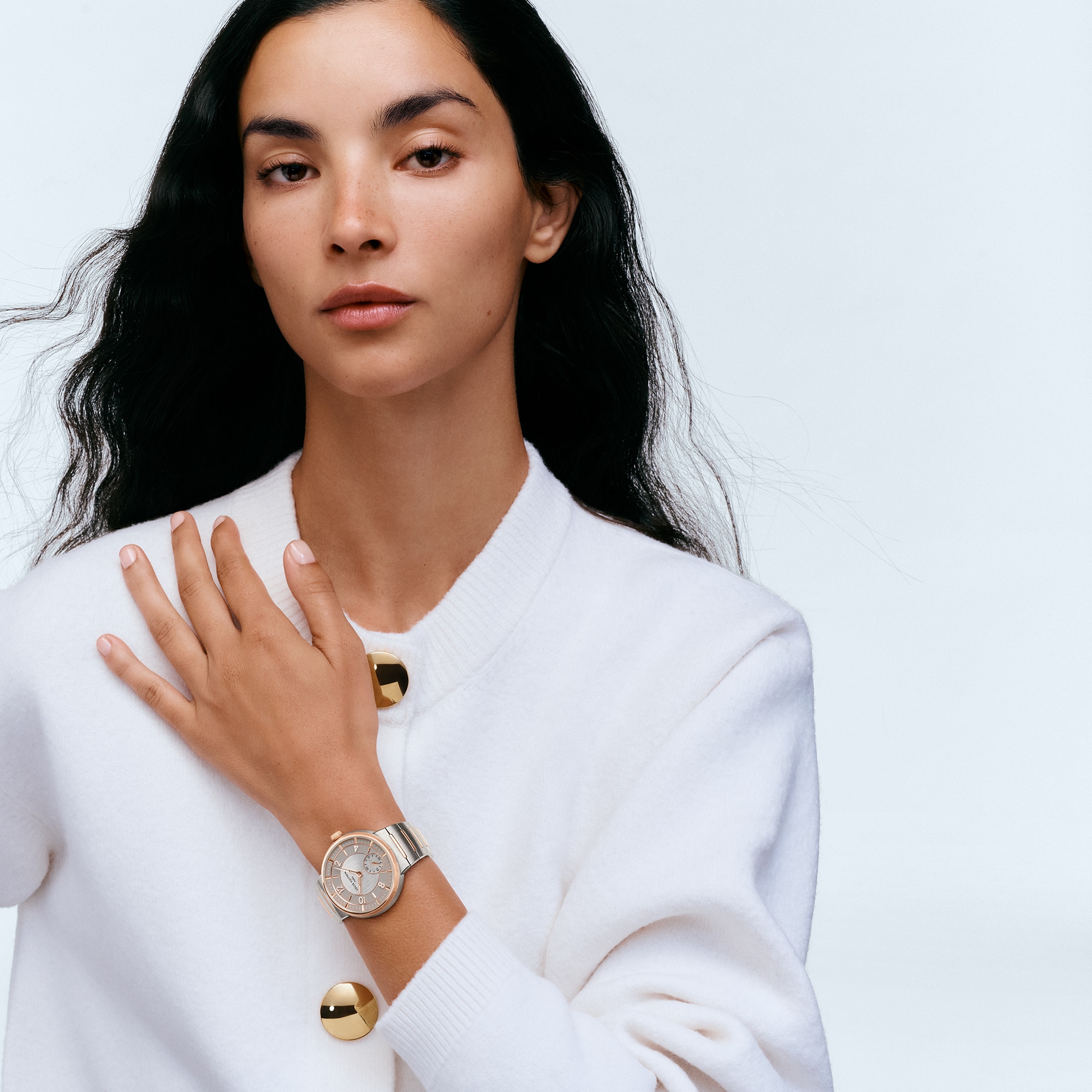 Tambour, Automatic, 40mm, Steel and pink gold  in Watches