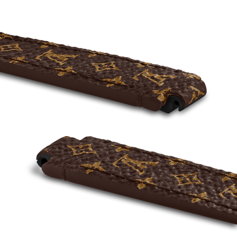 Tambour Nanomonogram Canvas Strap in Women's Jewellery My LV Tambour collections by Louis Vuitton (Product zoom)