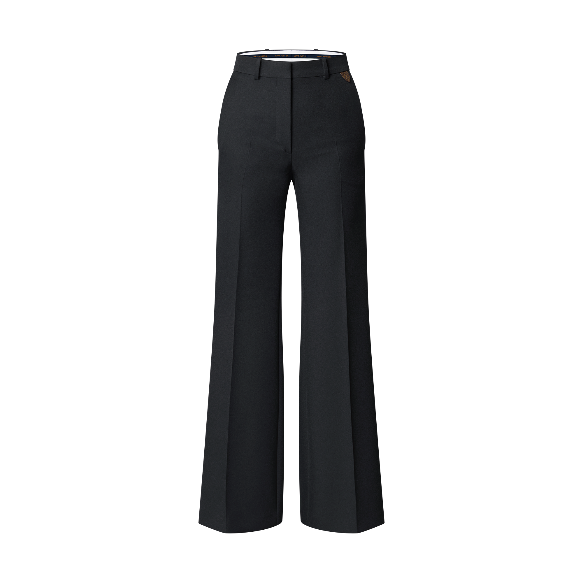 Technical Gabardine Flared Pants  in Women