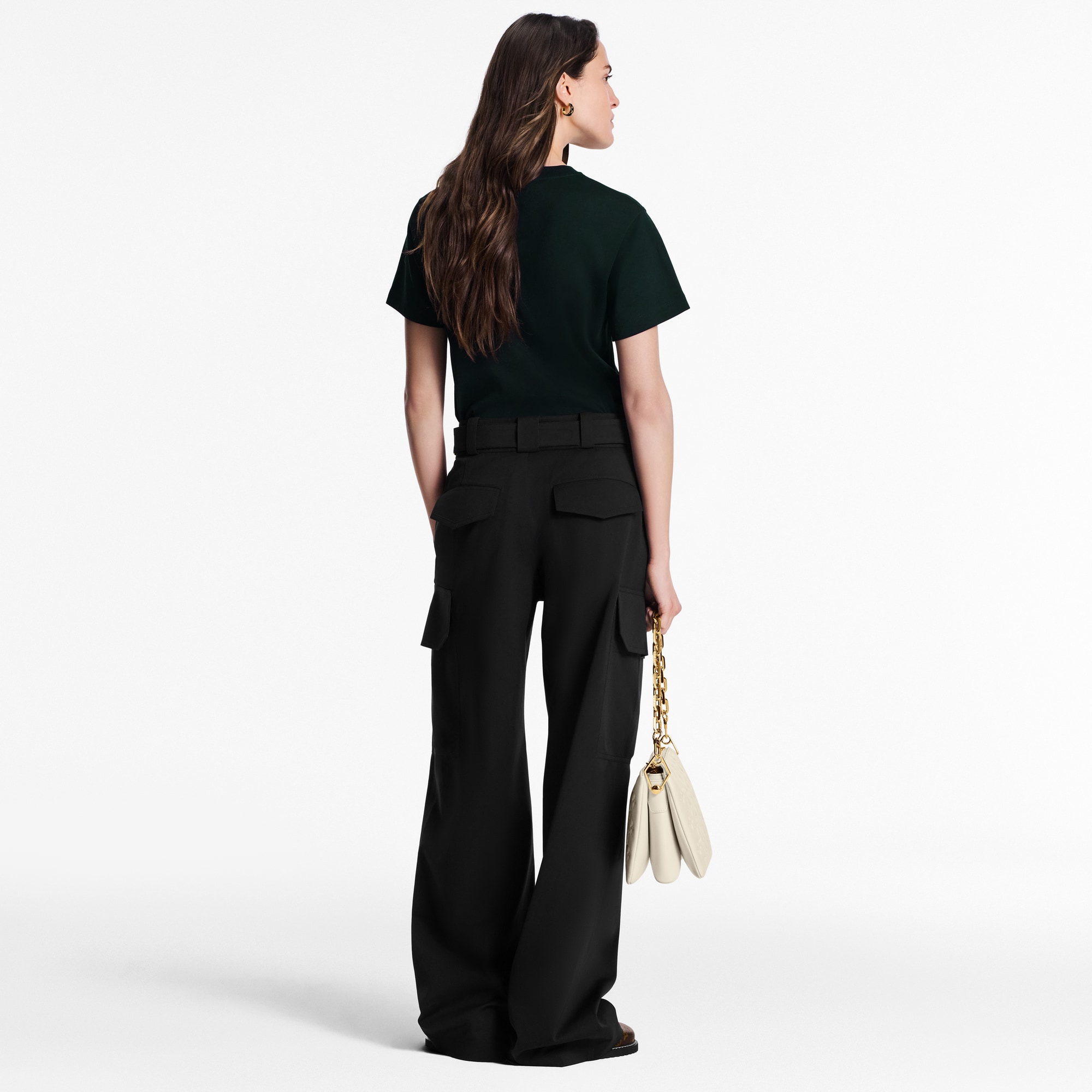 Technical Jersey Cargo Pants  in Women