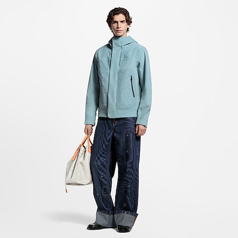 Technical Velvet Rain Jacket in Men's Ready-to-Wear Outerwear and Coats collections by Louis Vuitton (Product zoom)