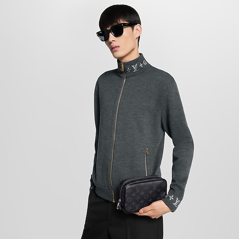 Toilet Pouch PM Monogram Eclipse in Men's Travel Travel Accessories collections by Louis Vuitton (Product zoom)