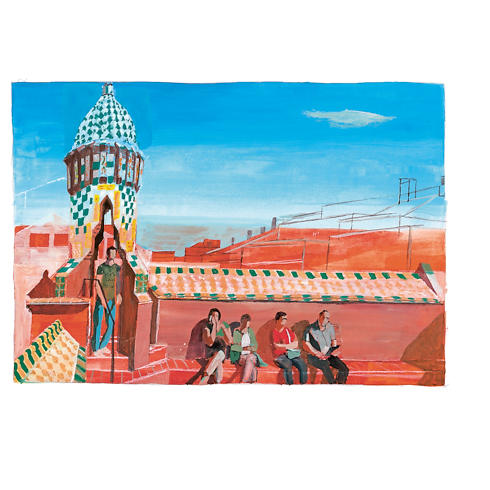 Travel Book Barcelona in Trunks, Travel and Home's Books and Stationery Travel Books collections by Louis Vuitton (Product zoom)