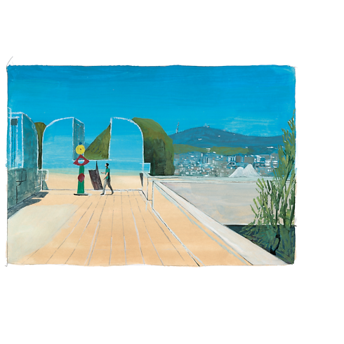 Travel Book Barcelona in Trunks, Travel and Home's Books and Stationery Travel Books collections by Louis Vuitton (Product zoom)