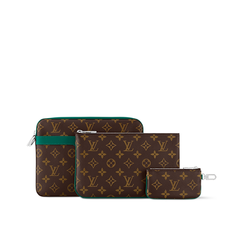 Trio Messenger Monogram Macassar Canvas in Bags and Small Leather Goods's Men Bags Newness collections by Louis Vuitton (Product zoom)