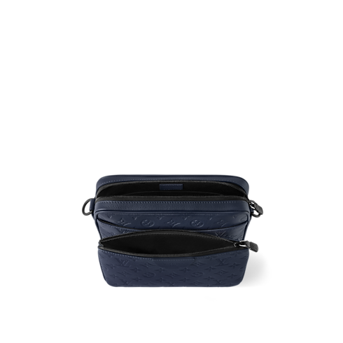 Trio Messenger Monogram Shadow Leather in Bags and Small Leather Goods's Men Bags Newness collections by Louis Vuitton (Product zoom)