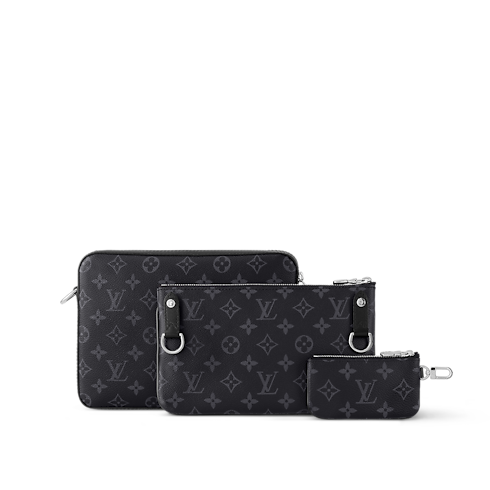 Trio Messenger Monogram Eclipse in Men's Bags All Collections collections by Louis Vuitton (Product zoom)