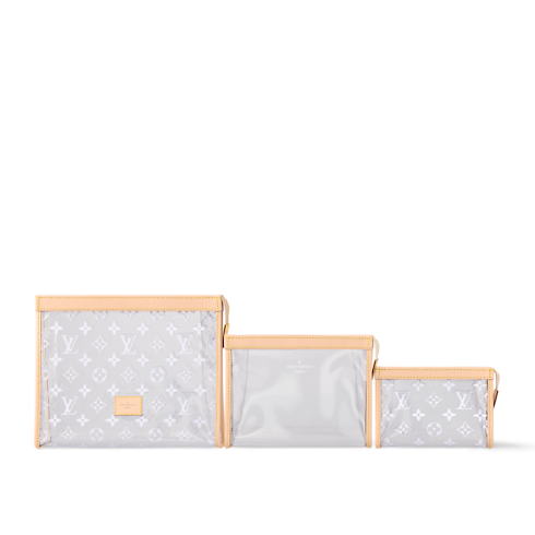 Trio Poche Toilette Monogram in Women's Travel Travel Accessories collections by Louis Vuitton (Product zoom)