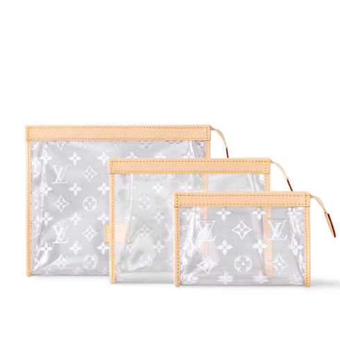 Trio Poche Toilette Monogram in Women's Travel Travel Accessories collections by Louis Vuitton (Product zoom)