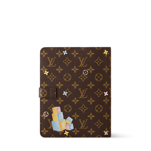 Triplets Desk Agenda Cover MM . in Gifts's Mother's Day Gifts } collections by Louis Vuitton (Product zoom)