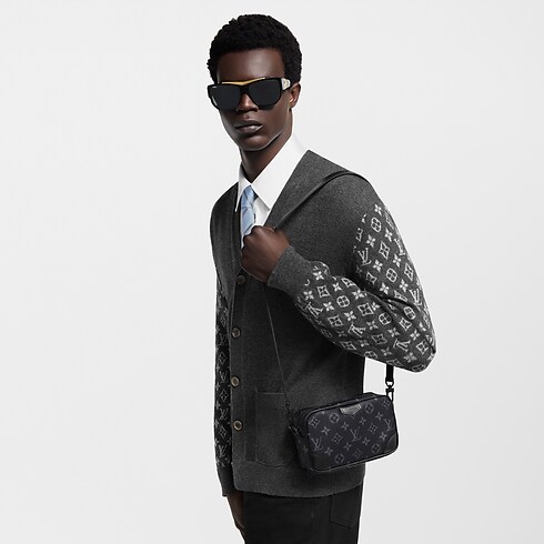 Trocadéro Wearable Wallet Monogram Eclipse in Men's Wallets and Small Leather Goods Mini Bags collections by Louis Vuitton (Product zoom)