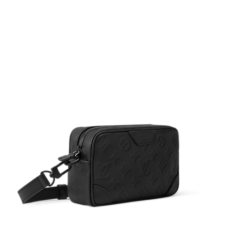 Trocadéro Wearable Wallet Monogram Shadow Leather in Men's Wallets and Small Leather Goods Mini Bags collections by Louis Vuitton (Product zoom)